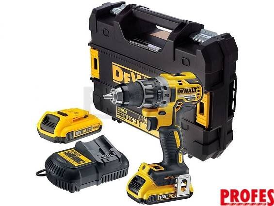 DCD791D2 aku vrtačka 18V XR Li-Ion 2x2,0 Ah Brushless - DEWALT - Vrtačky a šroubováky - AKU nářadí - Naradi-Profes.cz