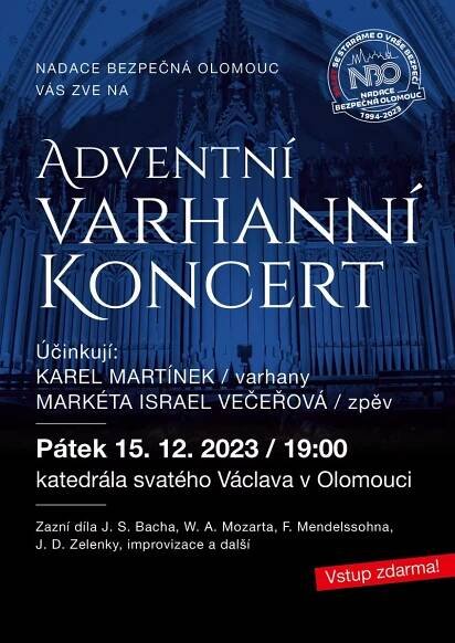 Adventní varhanní koncert | Olomouc Tourism