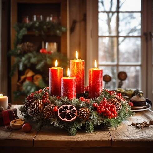 17 Nejlepších Adventních Věnců – Inspirace – Online Domov