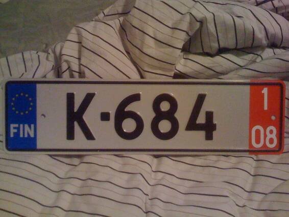 Great License Plates - Europe