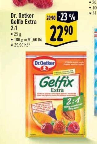 Albert Dr. oetker gelfix nabídka