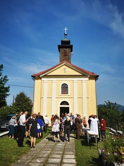 Pamiatka posvätenia chrámu Kopanice Hodruše-Hámre – Západný dištrikt ECAV na Slovensku