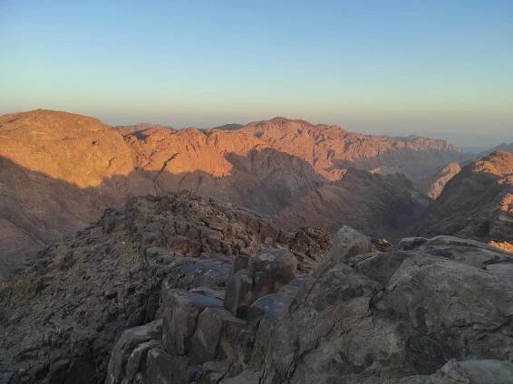 Fotografie - Mojžíšova hora (2287 m), Sinai, Egypt - 19.07.2023