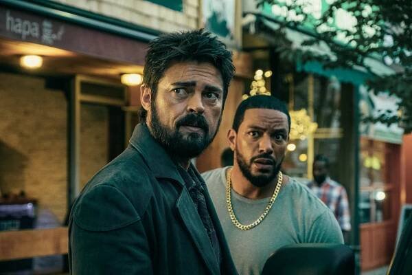 Banda - Ženská svého druhu - Z filmu - Karl Urban, Laz Alonso