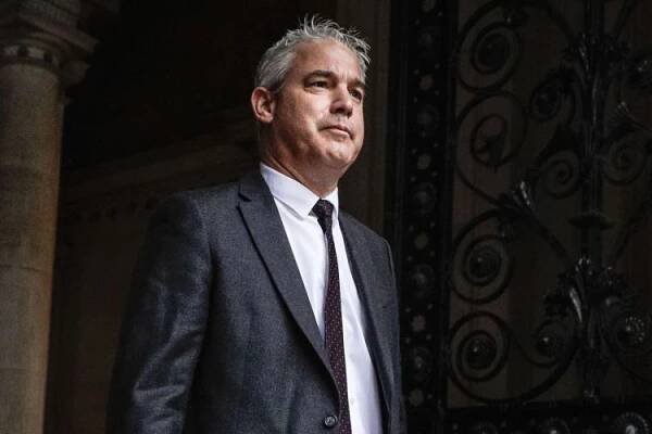 London, UK 14th Nov 2023. Steve Barclay, MP, Secretary of State for Environment, Food and Rural Affairs. Ministers in the newly re-shuffled cabinet attend the weekly government cabinet meeting at 10 Downing Street in Westminster, London, England.