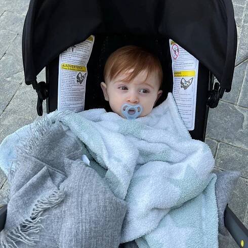 Meghan Trainor, Daryl Sabara's Son Riley: Baby Photos