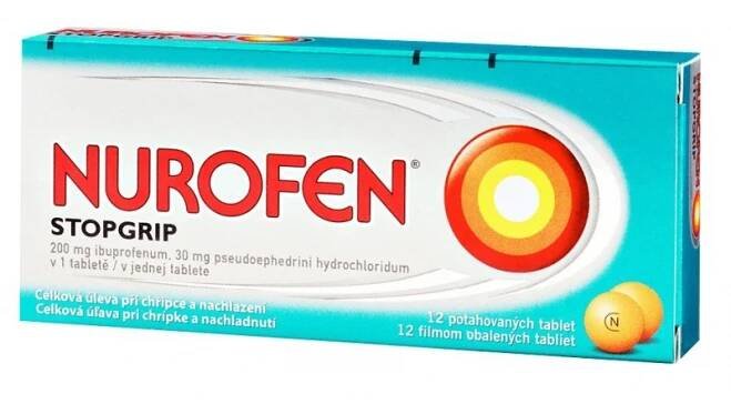 NUROFEN STOPGRIP tbl flm 200 mg 1x12 ks