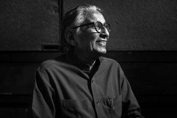 The architect Balkrishna Vithaldas Doshi passed away at the age of 95 on Tuesday | iqd
