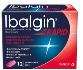 Ibalgin Rapid 400 mg 12 tablet