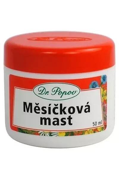 Měsíčková mast Dr. Popov pro citlivou, suchou i normální pleť
