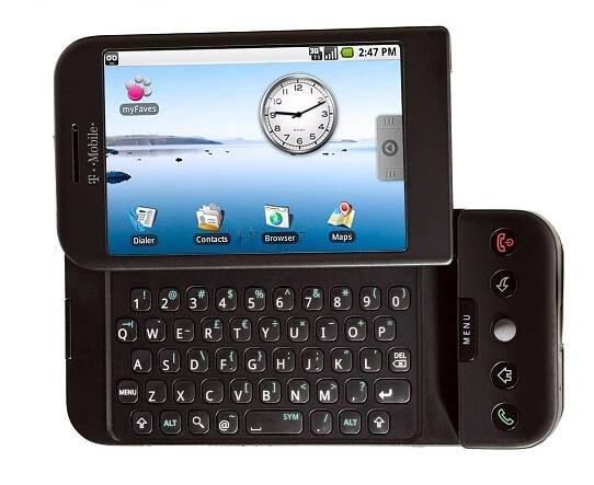 HTC G1 s platformou Android představen