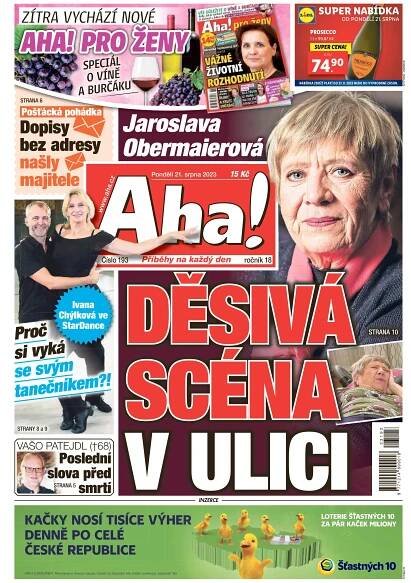 Časopis AHA! - 21.8.2023