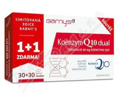 Barnys Koenzym Q10 dual 60mg 30 kapslí