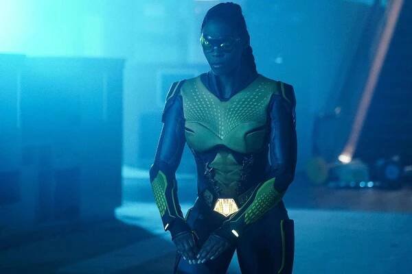 Nafessa Williams in 'Black Lightning'