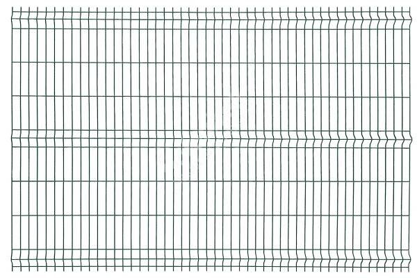 Plotový panel Nylofor 3D zelený Strong 1530x2500 mm, drát 5 mm - Ploty-brany.cz