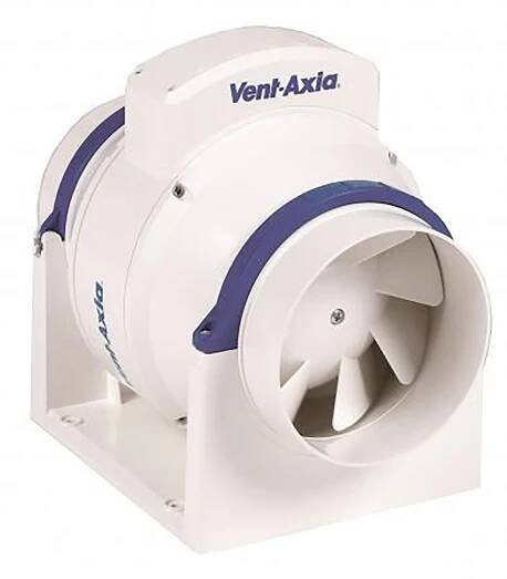 Odsávací ventilátor, řada: ACM Vřazený, průtok vzduchu: 256m3/h