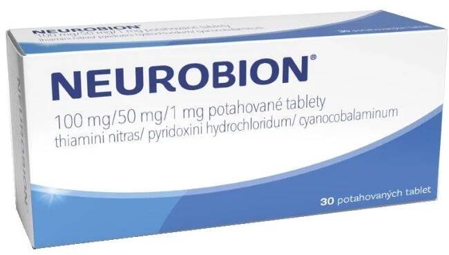 Neurobion 100 mg/50 mg/1 mg 30 tablet