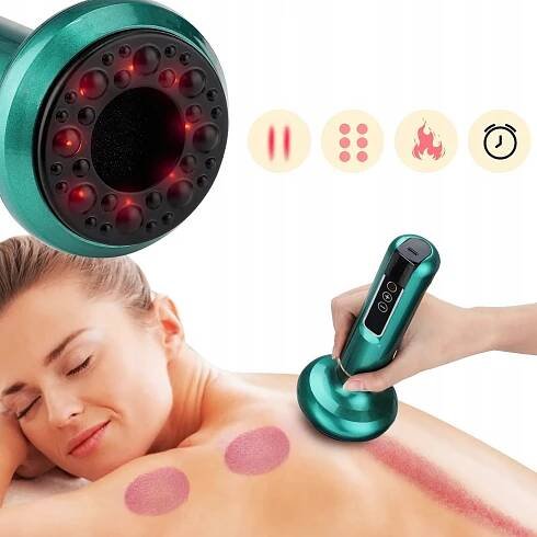 MASÁŽNÍ PŘÍSTROJ PROTI CELULITIDĚ, VAKUOVÝ, DOMÁCÍ, SPA, BEZDRÁTOVÝ, KULIČKOVÝ Výkon 8 W
