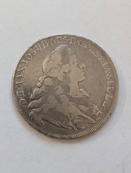 Bavorsko 1 tolar Maxmilián III. Josef, 1756