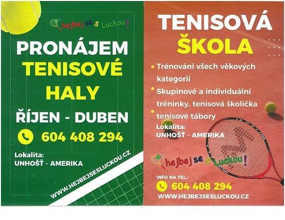 Tenisová škola - Oficiální stránky obce Kyšice