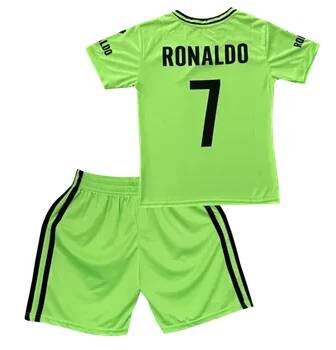 Numberoplus Premium dětský fotbalový dres Komplet Real Madrid FC - Cristiano Ronaldo Emirate Velikost: 6-let.(vel.110)