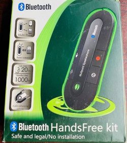 Bezdrátový vícebodový hlasitý telefon Bluetooth handsfree sada do auta pro mobilní telefon