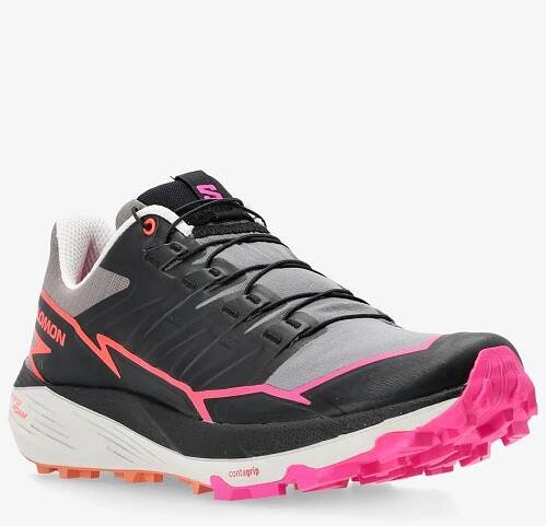 Boty na běhání pánské Salomon Thundercross - black/pink
