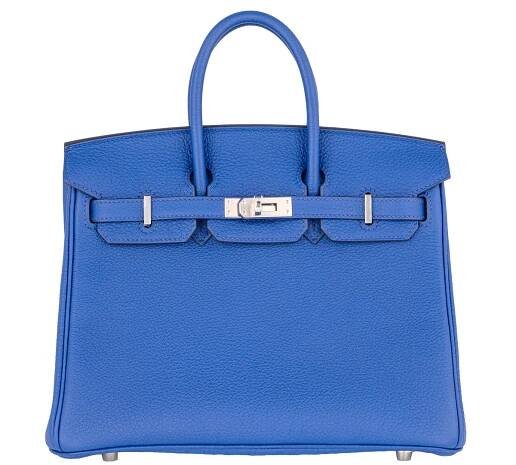 Hermes Birkin 25 Togo Royal Bleu - GB10461M - Global Boutique