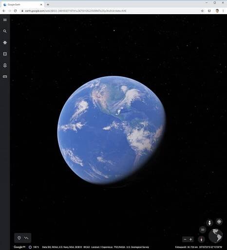 Google Earth v Chromu