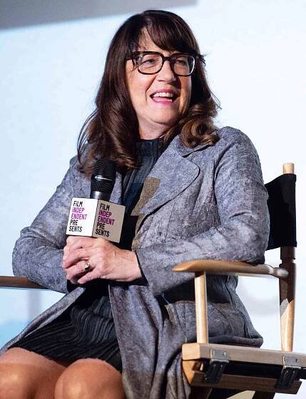 Ann Dowd attends the Film Independent screening of "Mass" at Harmony Gold on October 18, 2021 in Los Angeles, California