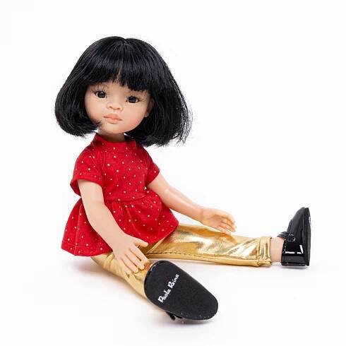 Panenka Paola Reina - Las Amigas - Lin - Gold and red