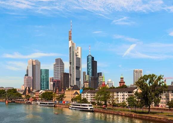 Skyline von Frankfurt