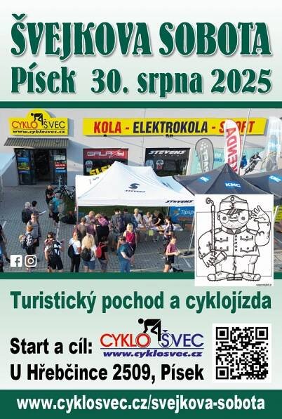 BikeStream.cz – cyklistika, zavody, MTB, bike, cyklo, cykloturistika » Švejkova sobota – turistický pochod a cyklovyjížďka