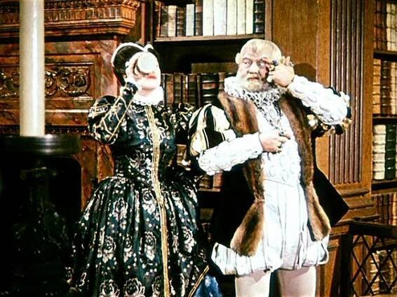 Císařův pekař - Pekařův císař - Z filmu - Marie Vášová, Jan Werich
