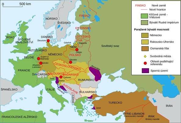 Soubor:Map Europe 1923-cs.svg – Wikipedie