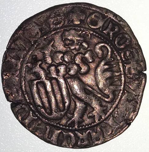 Míšeňský groš, Fridrich II., Kolem roku 1340. Stříbro !      Stav: 1/1 - Numismatika