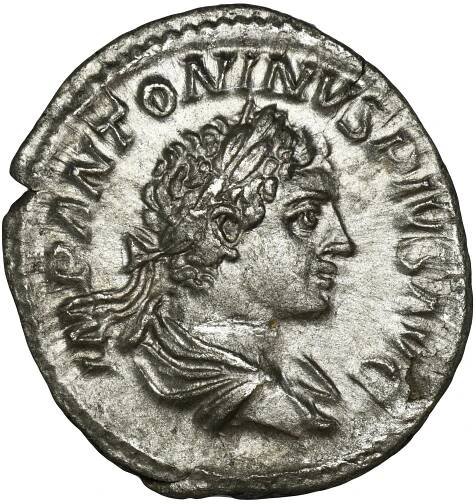 Roman Imperial, Elagabalus, Denarius