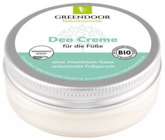 Greendoor, Deo Creme, tuhý deodorant na nohy, 50 ml