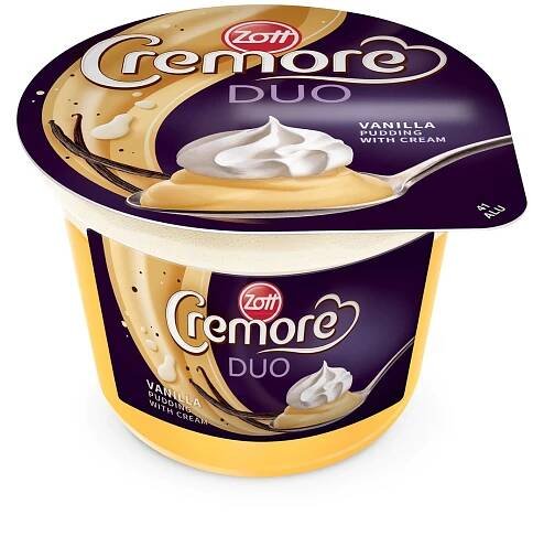 Zott Cremore duo vanilla 200 g