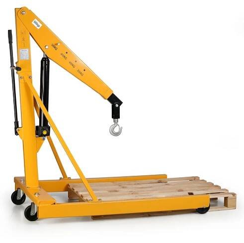 Dílenský jeřáb pro Euro palety, 1000 kg