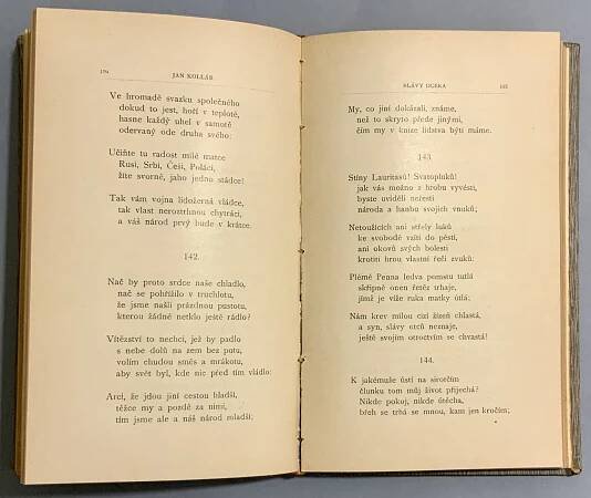 Slávy dcera. Lyricko-epická báseň v pěti zpěvích - Slovaciká - Antikvariat Steiner 