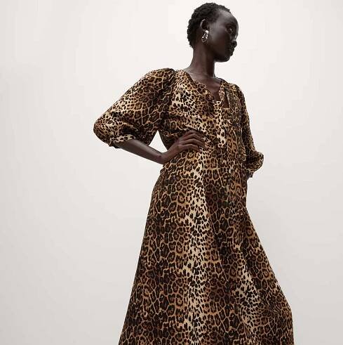 This Marks & Spencer animal-print midi dress will become a staple in your wardrobe