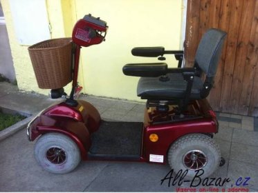 invalidní vozík el vozík čtyřkolka na baterie