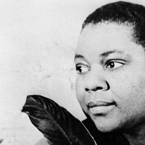 Iconic Blues Singer Bessie Smith in Performance Wallpaper