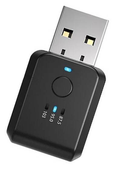 USB Bluetooth 5.0 bezdrátový auto FM vysílač aux stereo audio přijímač adaptér