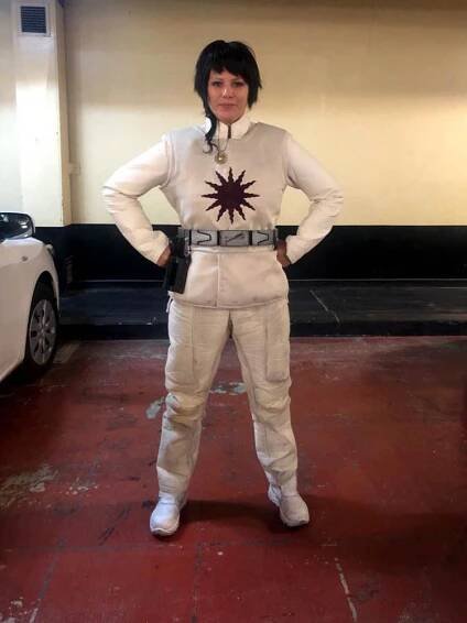 Lee-Anne Liebenberg as stunt double