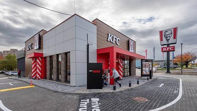 Otevření KFC v ostravské části Dubina