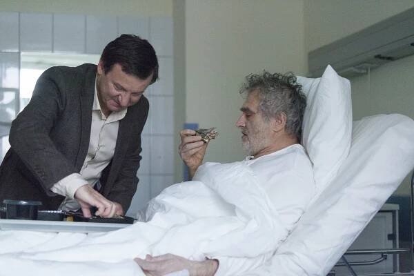 Jako pes s kočkou - Z filmu - Robert Więckiewicz, Olgierd Łukaszewicz