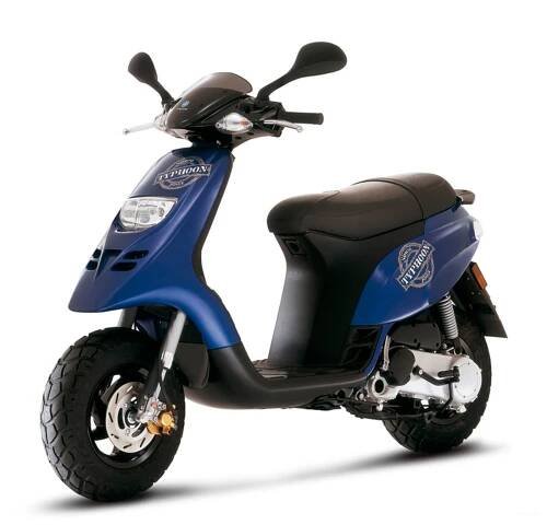 Piaggio Typhoon 50 - Dinos Rent a bike in Andros Island