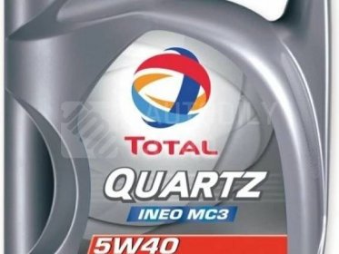 Motorový olej TOTAL QUARTZ INEO MC3 5W-40 5l
